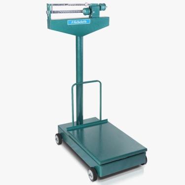 Imagem de Balança Mecânica Micheletti Manual Móvel MIC2/B 300kg/100g Braço Plataforma 41x57cm Aço Carbono