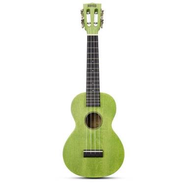 Imagem de Ukulele Concert Série Island - Verde - Sea Green c/ capa - MAHALO