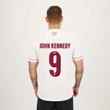 Imagem de Camisa Umbro Fluminense II 2023 9 John Kennedy, P
