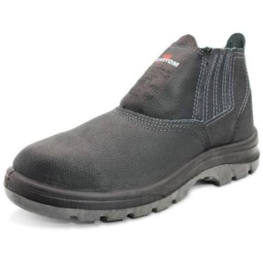 Imagem de Botina De Segurança Biqueira de PVC Cartom Flex EPI CA15081 Couro026PV