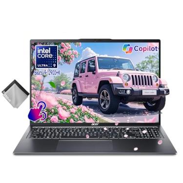 Imagem de acer Notebook Swift Go 16 polegadas Copiolot + AI, tela sensível ao toque 16:10, Intel EVO Core Ultra 9-185H (Beats i9-12900HK), Wi-Fi 7, webcam QHD, win11, com pano (32 GB RAM | SSD de 1 TB)