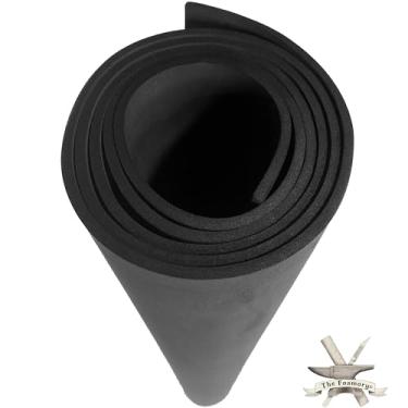 Imagem de Espuma de EVA para cosplay de retenção de forma - 3 mm de espessura (preto) GG 89 cm x 149,9 cm Folhas de espuma EVA de alta densidade para artesanato - Material premium em forma de calor de 85 kg/m3