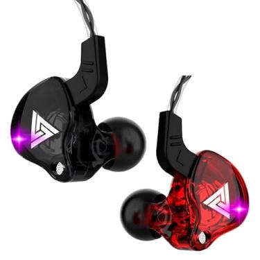 Imagem de Fone de Ouvido QKZ AK6 Intra-Auricular, Driver Dinâmico de 10mm, Graves Potentes e Cabo Fixo – Perfeito para Músicos e Gamers AlverSun (BRANCO)
