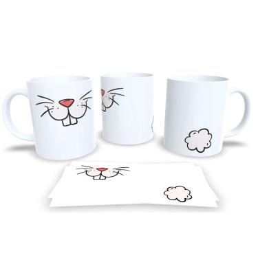 Imagem de Canecas de Porcelana Personalizada Páscoa Encanto e Doçura em Cada Gole