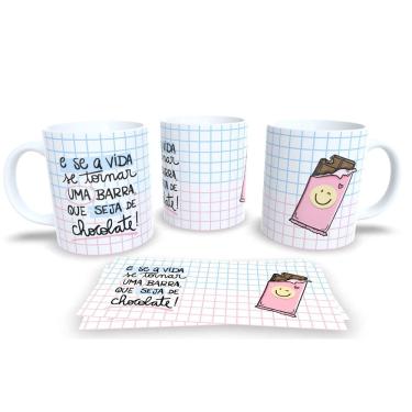 Imagem de Canecas de Porcelana Personalizada Páscoa Encanto e Doçura em Cada Gole