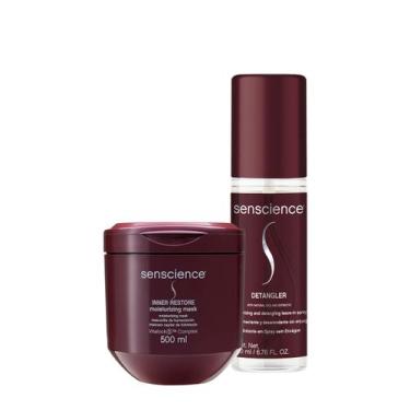 Imagem de Kit Senscience Inner Restore Máscara e Detangler Leave-in (2 produtos)
