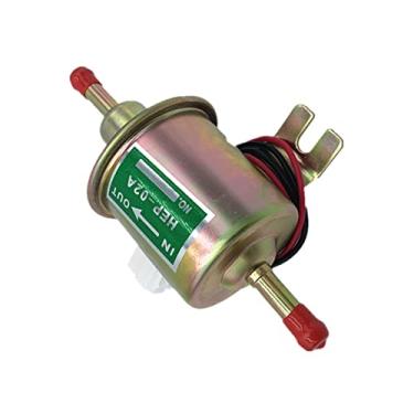 Imagem de Bomba de combustível para carro motocicleta baixa pressão universal gasolina gasolina bomba de combustível elétrica HEP-02A 12V bomba de combustível diesel