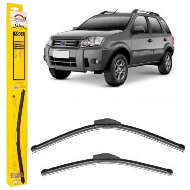 Imagem de Par Palheta Limpador Parabrisa Dianteiro Ecosport Hilux Golf 99 a 2012