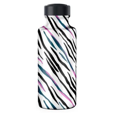 Imagem de Garrafinha de Agua Portátil 500ml Squeeze Decorada Uso Diário Garrafa 