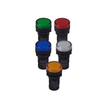 Imagem de Kit Sinaleiro Para Painel em LED 22mm 127/220Vca - SIBRATEC, 5 cores