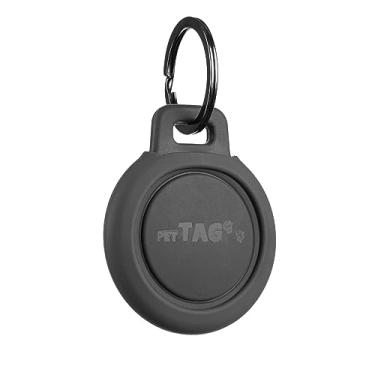 Imagem de Goody Products Suporte AirTag para coleira de cachorro – impermeável e à prova de poeira – Acessório de chaveiro – Compatível com Apple AirTag – Rastreamento de animais de estimação