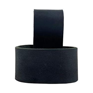 Imagem de Hide & Drink, Suporte de martelo de couro/coldre de machado/organizador de ferramentas/bainha/estojo/carpintaria, feito à mão inclui garantia de 101 anos (grande, preto carvão)