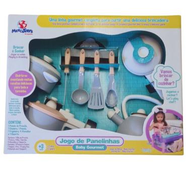 Imagem de Brinquedo Jogo De Panelinhas Baby Gourmet Mercotoys - 441