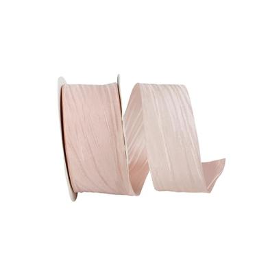 Imagem de Reliant Ribbon Fita de iridescência enrugada, pétala de pêssego