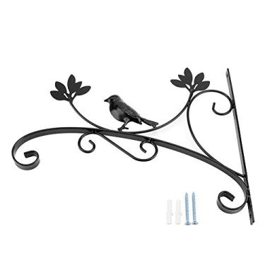 Imagem de Cabide de Planta, Suporte de Flor de Ponte de Planta para Decoração de Jardim para Casa, Design de Padrões de Pássaros, Excelente Suporte para Suspensão para Lavanderia de