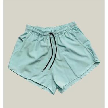 Imagem de Shorts Praia Feminino Elastano Premium WSS Basic Água-Feminino