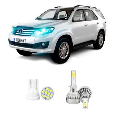Imagem de Lampada Led Farol Alto Toyota Hilux Sw4 2012 A 2016 20000lm - V10, Bra