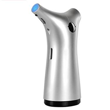 Imagem de Dispensador de sabão para banheiro dispensador de sabão vertical sem perfuração, capacidade de 220 ml, caixa de sabonete, em forma de ramo, mão, material ABS, dispensador de sabão de cozinha (cor