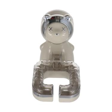 Imagem de Suporte para secador de cabelo, sem perfuração, suporte para secador de cabelo, sem perfuração, suporte de armazenamento para secador de cabelo preguiçoso, cabides para casa de banho, banheiro