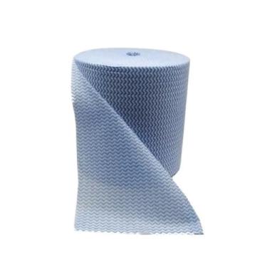 Imagem de 600 Panos Profix Azul Limpeza Multiuso Perfex Rolo 28cmx300m (28x50)