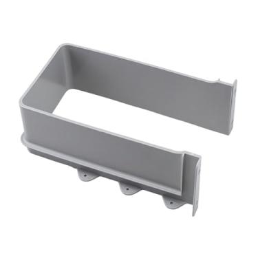 Imagem de Generic Sob tampa da pia Tuba u drenagem Gommet Gremet Peças cinza resistente Tampa de defletor para armário de banheiro Drenagem de drenagem, Altura 8.88 Cm