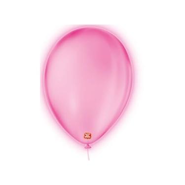 Imagem de Balões São Roque 5 Polegadas Neon Rosa 25 unidades