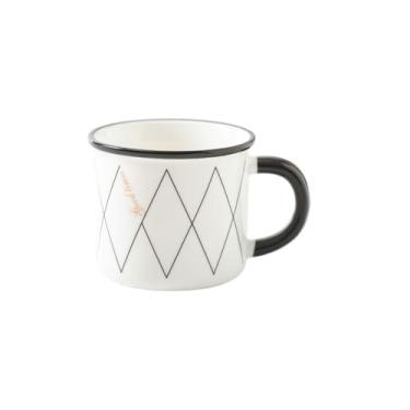 Imagem de Utensílios de mesa criativos minimalistas nórdicos, porcelana redonda resistente a altas temperaturas – copos