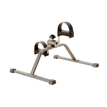 Imagem de menolana Pedal de pedal de passo mini sob mesa de bicicleta de exercício Equipamento portátil de fitness, Preto