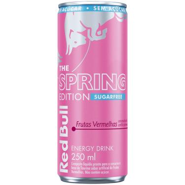 Imagem de Red Bull Frutas Vermelhas Energético Zero Açúcar 250ml The Spring Edition