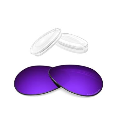 Imagem de Lentes de substituição polarizadas BlazerBuck para Oakley Crosshair 2012 OO4060, Cosmic Purple Polarized, 0