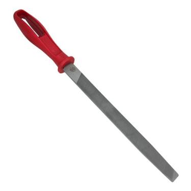 Imagem de Lima Chata P/ Enxada E Facão C/ Cabo 8'' 200 Mm - DUAS CARAS