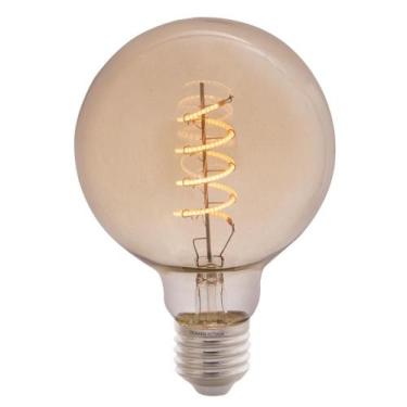 Imagem de Lâmpada LED de Filamento Espiral Tramontina G95 4 W 2200 K Luz Amarela