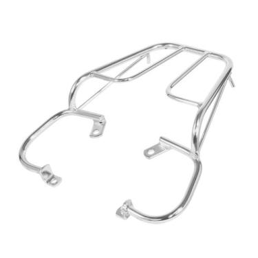 Imagem de Bagageiro Aço Maciço Pro Tork CBX 200 Strada 1994 Até 2002, CROMADO, C