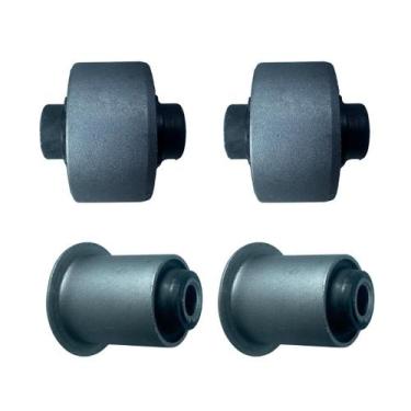 Imagem de Kit 04 buchas bandeja suspensão dianteira civic 2001 / 2011 - MOBENSAN