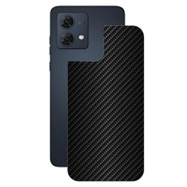 Imagem de Película para Moto G84 5G-Traseira FibraCarbonoPreta-Gshield