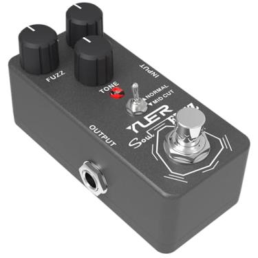 Imagem de Kmise Soul Fuzz, Pedal De Guitarra, Efeitos Para Guitarra Elétrica Guitarras E Baixos, Mini Tipo Single Dc 9V True Bypass