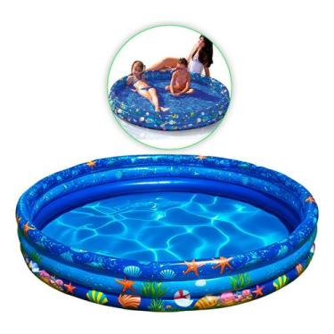 Imagem de Piscina Infantil 180 Litros Inflável Criança Verão Quintal - Sun Way