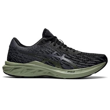 Imagem de ASICS Tênis de corrida feminino DYNABLAST 2, Preto/cinza, 45