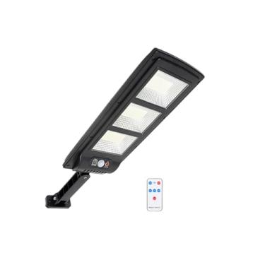 Imagem de Luminária Solar 180 Led Parede Poste Sensor Presença Controle Remoto 3 Funções Refletor Econômico (01)