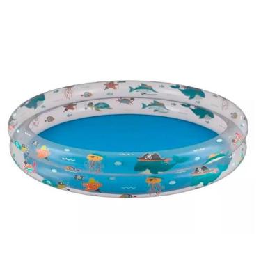Imagem de Piscina Infantil Redonda Azul 180l Plástica - Mor