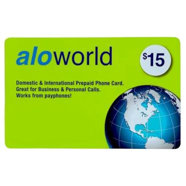 Imagem de Cartão de telefone pré-pago para chamadas domésticas e internacionais