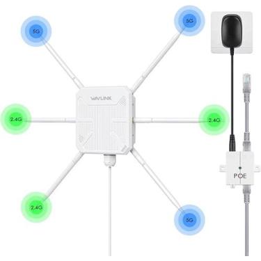 Imagem de Antena Wi-Fi de Uso Externo de Alta Potência AX3000S - wavlink