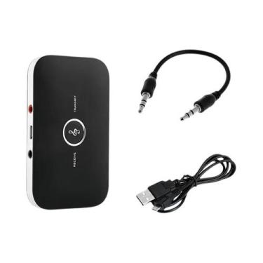 Imagem de Transmissor E Receptor De Áudio Bluetooth 5.3 2 Em 1 RCA 3.5mm AUX USB