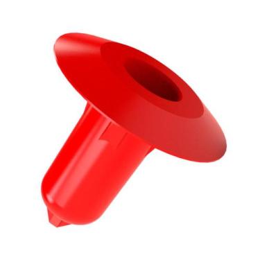 Imagem de Kit 10 Bucha Forro Porta Palio Idea Strada Uno Ducato Vermelho - Mestr