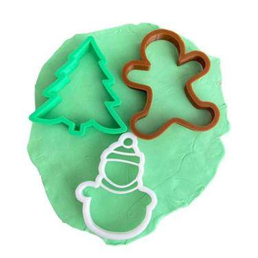 Imagem de Cortador Natal (3 peças) - N/A