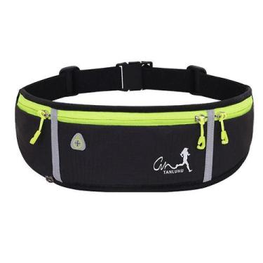 Imagem de Fanny packs pacotes de cintura de corrida à prova d'água bolsa de corr