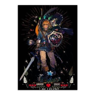 Imagem de Placa Quadro Decorativo Zelda Personalizado Em Mdf - Pomps Geek, Color