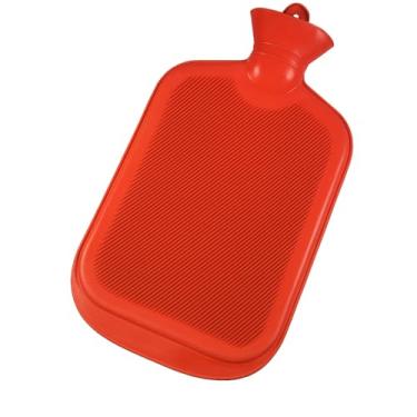 Imagem de Bolsa Térmica Compressa Água Quente Ou Fria 2 Litro Vermelha Alívio Imediado nas Dores