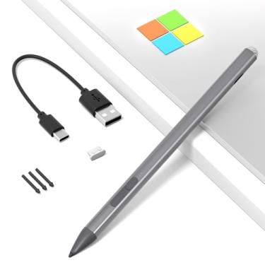 Imagem de Caneta Microsoft Surface para Surface Pro 12/11/9/10/8/X/7/6/5/4/3, Surface Pro Pencil com ponta de precisão, rejeição da palma, sensibilidade de inclinação, Surface Pro Stylus para Surface Go 3/Go 2