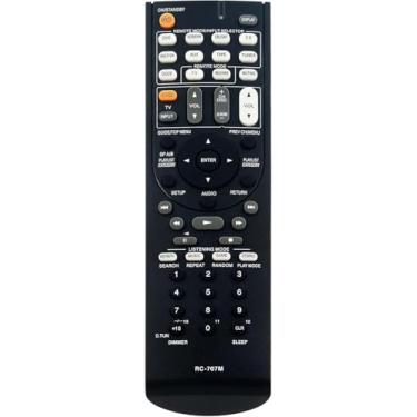 Imagem de Controle remoto de substituição RC-707M para alto-falante Onkyo Home Theater HT-R560 HT-R667 HT-S5100 HT-S6100 HTP-750X SKB-750X L SKC-750XC SKF-750XF L SKM-750XS L SKW-750X SKF-750XF R SKM-7500 XS R